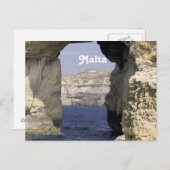 De Kust van Malta Briefkaart (Voorkant / Achterkant)