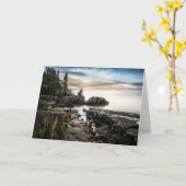 De kust van Meer Superieure | Minnesota Kaart (Gele Bloem)