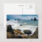 De kust van Oregon Briefkaart (Voorkant / Achterkant)