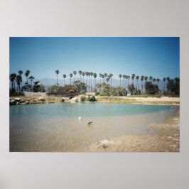 De kust van Santa Barbara Poster