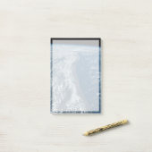 De kustlijn van Kenia en Somalië langs de Indische Post-it® Notes (Op bureau)