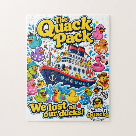 De Kwak Pak Legpuzzel (Verticaal)