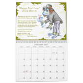 De kwartgebrandorde kalender (Jan 2027)