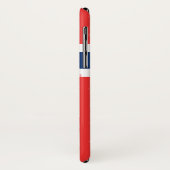 De kwestie van de Noorse vlag Telefoon Case-Mate iPhone Case (Achterkant/links)