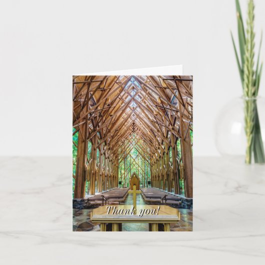 De La Carte de remerciements De L'Autel (Devant)