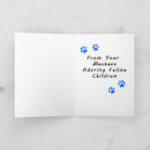 De la carte du jour de mère de chats (Intérieur)