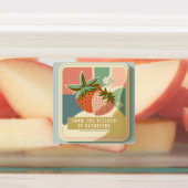 "De la cuisine de" étiquettes d'inspiration rétro  (Apposé)