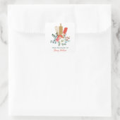 De la cuisine de Noël Étiquette cadeau de Noël (Sac)