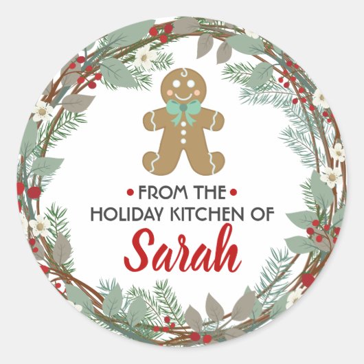 De la cuisine de vacances Stickers de cuisson (Devant)