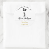 De La Cuisine Des Stickers Personnalisés Spatula (Sac)