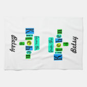 De la cuisine sur mesure Retro serviette de cuisin (Horizontal)