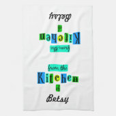 De la cuisine sur mesure Retro serviette de cuisin (Vertical)