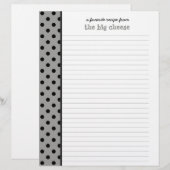 De la page de recette de la cuisine de Nana Polka  (Devant / Derrière)