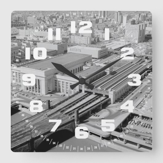 De la Pennsylvanie 30ème St.Station horloge murale (Recto)