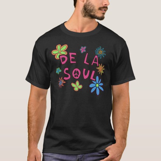 De La Soul Pattern Essential T-Shirt (Voorkant)
