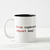 De la tasse d'importation de placard - python (Gauche)