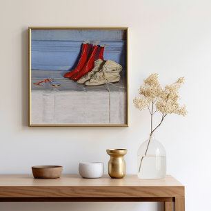 De laarzen van Miss Simpson   William Nicholson Poster