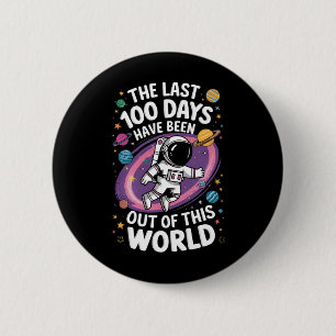 De laatste 100 dagen waren buitengewoon ronde button 5,7 cm