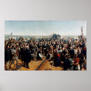 De laatste Aar door Thomas Hill - gedateerd 1881 Poster