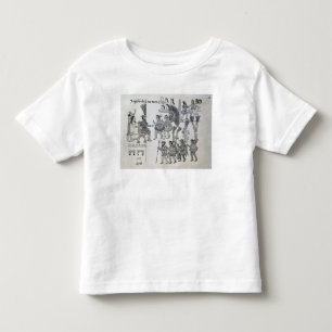 De laatste Aztec Emperor Cuauhtemoc-overleveringen Kinder Shirts