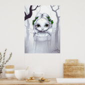 De laatste bladeren van ART PRINT winter ogen (Keuken)