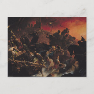 De laatste dagen van Pompeii Briefkaart