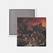 De laatste dagen van Pompeii Magneet (Voorkant / Achterkant)