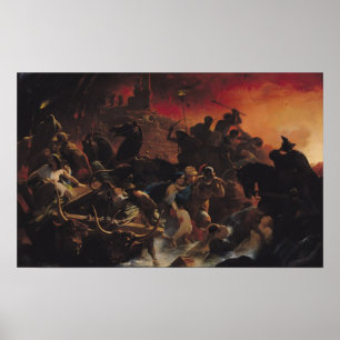 De laatste dagen van Pompeii Poster