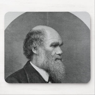 De laatste de heer C.R. Darwin, FRS, LLD Muismat