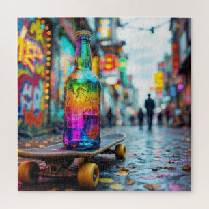 De laatste druppel van Neon Legpuzzel