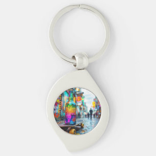 De laatste druppel van Neon Sleutelhanger