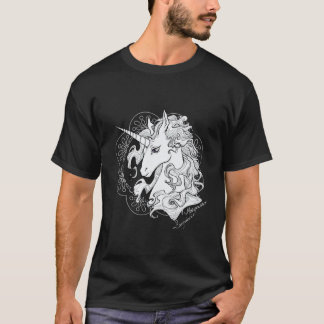 De laatste eenhoorn Overmaatse vrienden T-shirt