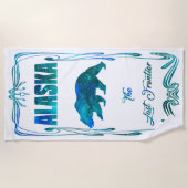 De laatste grenswaalhanddoek strandlaken (Voorkant)