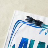 De laatste grenswaalhanddoek strandlaken (In situ)