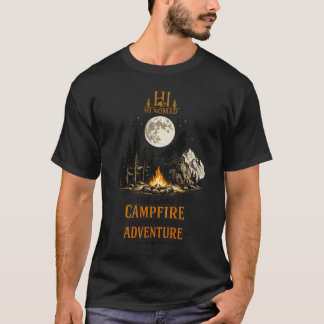 De laatste kampvuuravontuur - Huilende Wolf Wilder T-shirt
