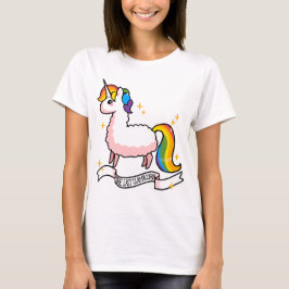 De laatste llamacorn t-shirt