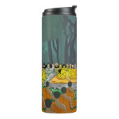 De laatste Nirvana Tumbler van Boeddha Thermosbeker (Gedraaid links)