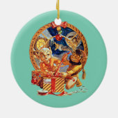 De laatste pakketversie keramisch ornament (Achterkant)