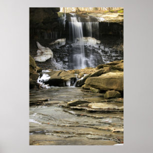 De laatste restanten van de winter poster