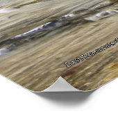 De laatste restanten van de winter poster (Hoek)