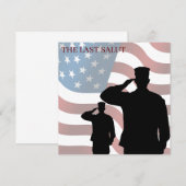 DE LAATSTE SALUUT (Voorkant / Achterkant)