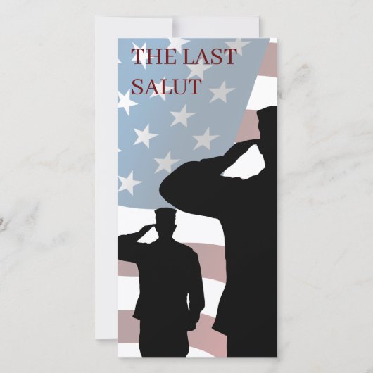 DE LAATSTE SALUUT (Voorkant)