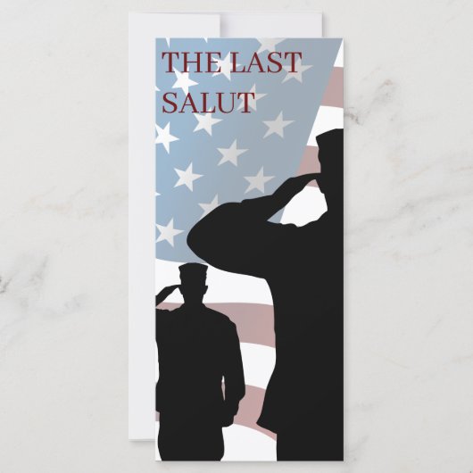 DE LAATSTE SALUUT (Voorkant)