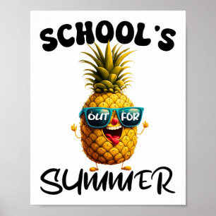 De laatste schooldag is uit voor Summer Teacher Bo Poster