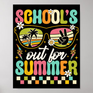 De laatste schooldag is uit voor Summer Teacher Bo Poster