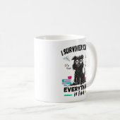 De laatste schooldag overleefde ik school koffiemok (Voorkant rechts)