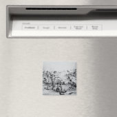 De laatste slag om generaal Custer Magneet (Insitu (Vaatwasser))