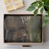 “De laatste stelling” Westerse kunst van Charles M Tissuepapier (Geschenk)