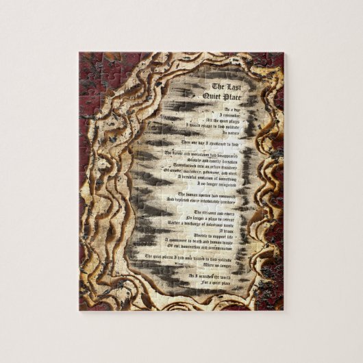 De laatste stille plaats legpuzzel (Verticaal)