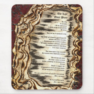 De laatste stille plaats muismat